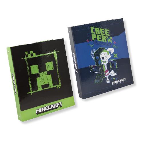 Franco Cosimo Panini Copertina ad anelli A4 (27x32x3cm) MINECRAFT Assortito 70375
