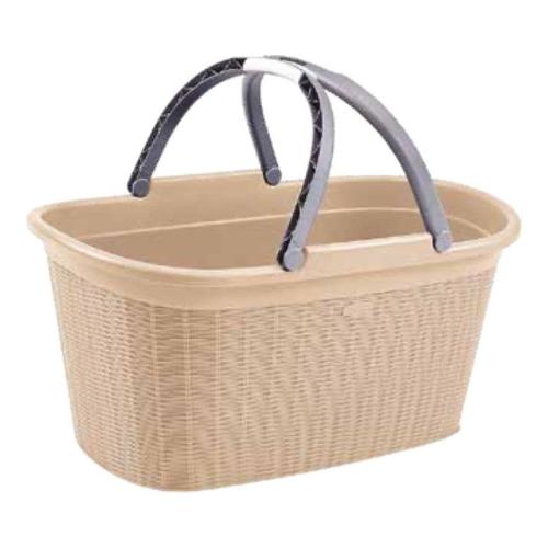 Stefanplast Cesta con manici (58x38x28cm) ELEGANCE Cashmere 30195