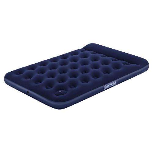 Bestway Materasso gonfiabile Matrimoniale con Pompa Pedale Blu 67225 6