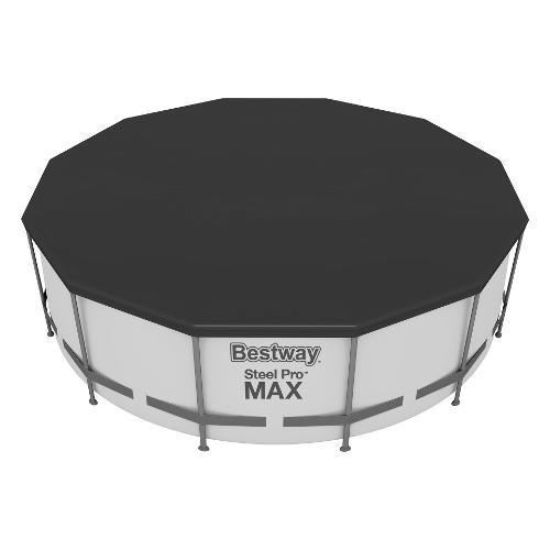 Bestway Copripiscina rotondo (370cm) Nero 58037 7