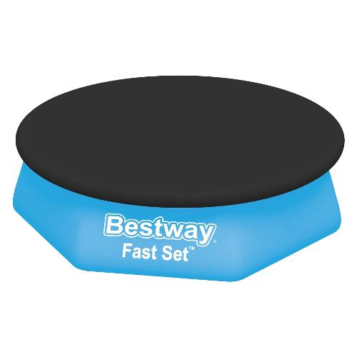 Bestway Copripiscina rotondo (240cm) Nero 58032 6