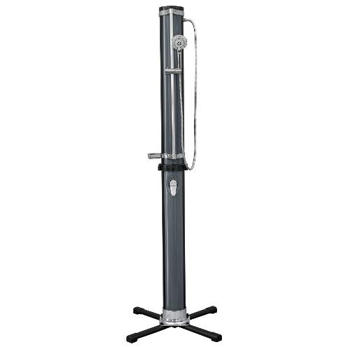 Bestway Doccia giardino SolarFlow serbatoio 35 lt Nero e Cromo 58696