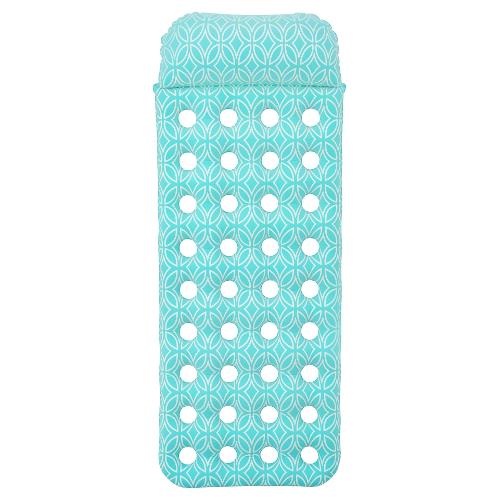 Bestway Materassino gonfiabile Comfort Plush Verde acqua (171x65x25,5 cm) 43550