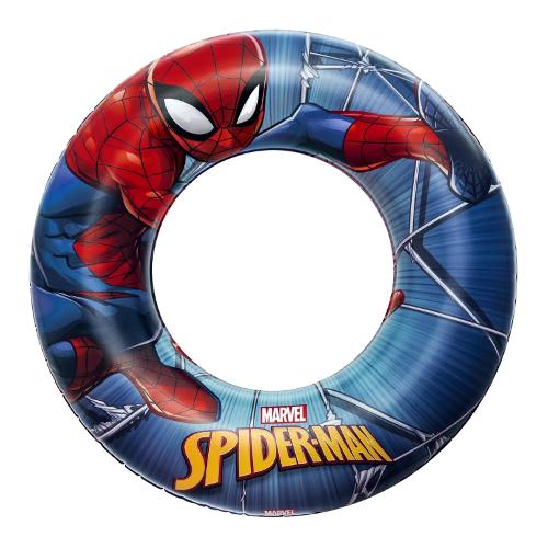 Bestway Salvagente Ciambella (48x11cm) MARVEL SPIDERMAN Blu e Rosso 98003 5