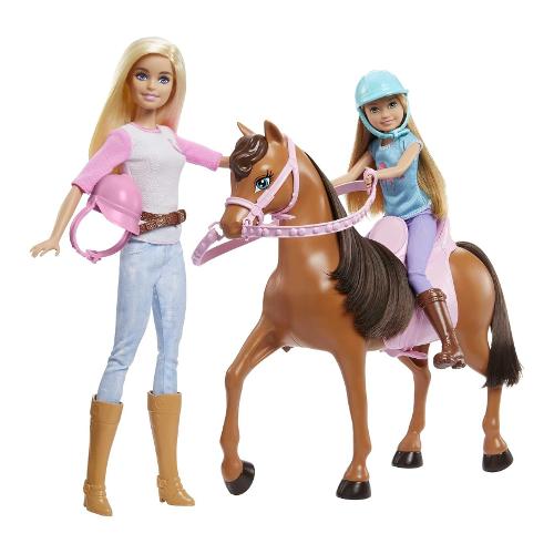 Mattel Set bambola con Stacie e Cavallo BARBIE GDX65