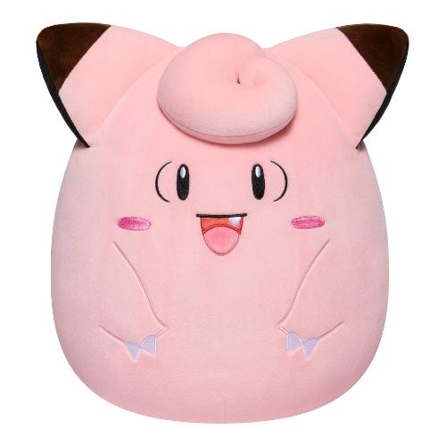 Jazwares Peluche Pokemon Clefairy (25cm) SQUISHMALLOW Rosa SQ040300