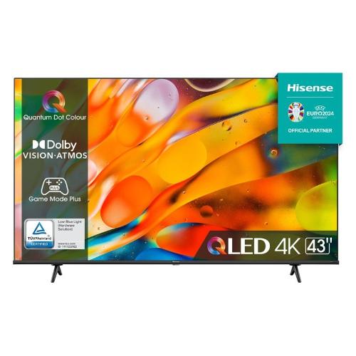 Hisense Tv 43" E7 SERIES Smart TV UHD Black 43E79KQ