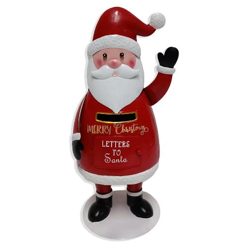 Due Esse Christmas Babbo Natale portalettere Rosso e Bianco (36 cm) XNA23045801