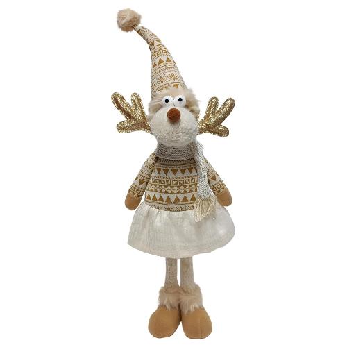 Due Esse Christmas Renna Natale in Piedi Oro colore assortito (68 cm) XNA23023251