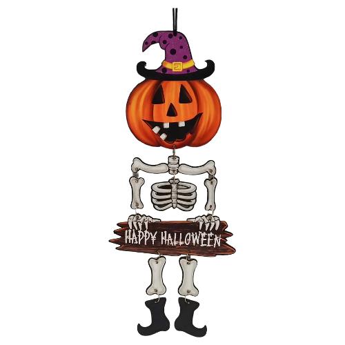 Due Esse Christmas Appendibile con testa Zucca Decorazione Halloween Assortito (56 cm) XNA23068791