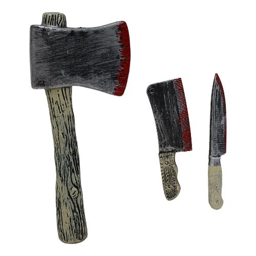Due Esse Christmas Coltello, mannaia, accetta insanguinata HALLOWEEN Assortito XHW23002521