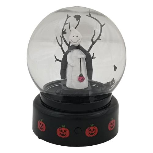 Due Esse Christmas Ampolla con movimento e musica Decorazione Halloween Assortito (13x18 cm) XHW23000621