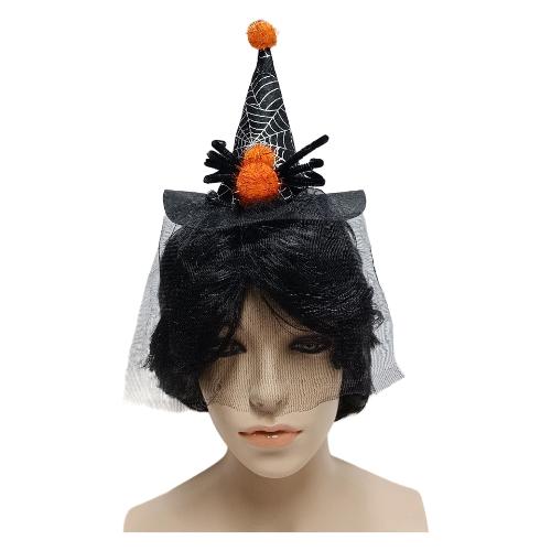 Due Esse Christmas Cerchietto con capello e velo HALLOWEEN Assortito XHW23001911
