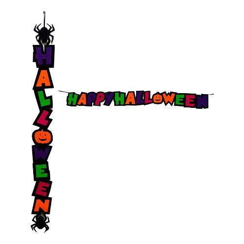 Due Esse Christmas Appendibile Feltro Decorazione Halloween Assortito (92 cm) XHW23000281
