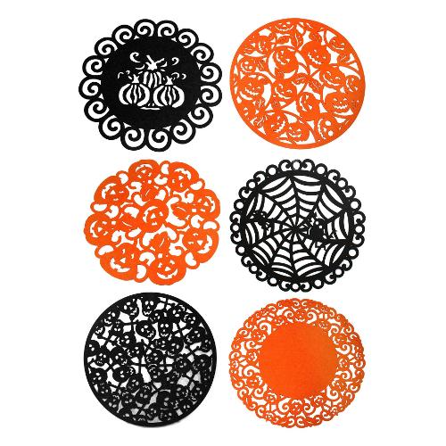 Due Esse Christmas Centrino Feltro Decorazione Halloween Assortito (35 cm) XHW12000091