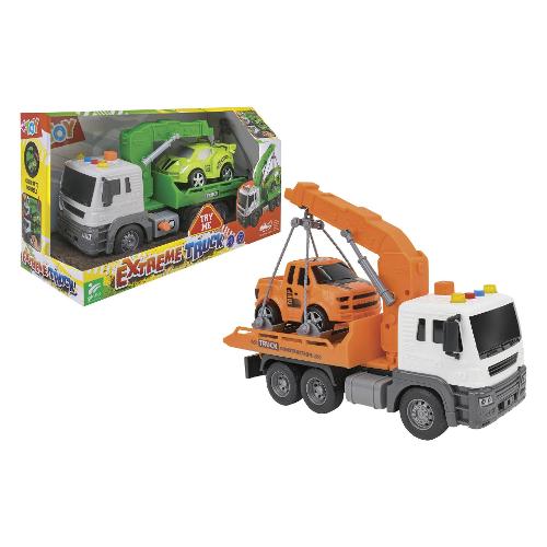 Globo Camion con cassone ribaltabile e auto (33cm) BIG ROAD Assortito 41675