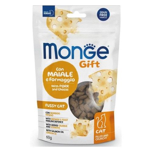 Monge Alimento Appetito Difficile GIFT maiale e formaggio Busta 60 gr 8502