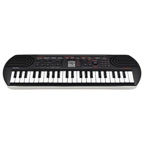 Casio Tastiera musicale ( 44 tasti ) Polifonia 32 CASIOTONE SA 81 Black e White