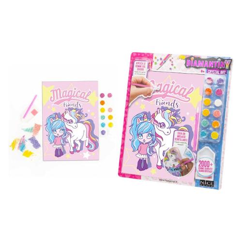 Nice Crystal Art Unicorn DIAMANTINY Assortito 90030