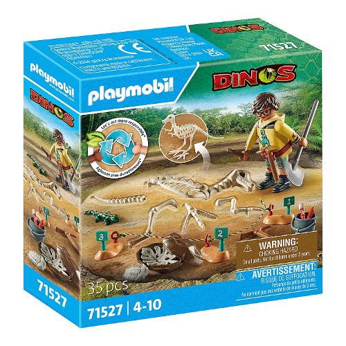 Playmobil Fossili di dinosauro ( 35 pz ) DINOS 4-10a 71527