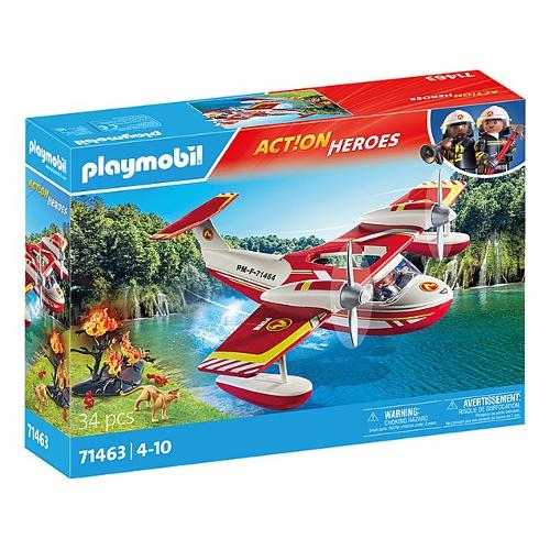 Playmobil Idrovolante dei pompieri ( 34 pz ) ACTION HEROES 4-10a 71463