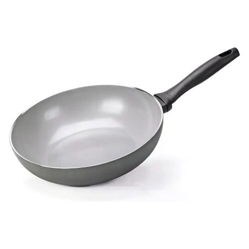 Alluflon Moneta Wok Antiaderente 1 manico (28cm) MELODIA FINEGRES Grigio 0000994328