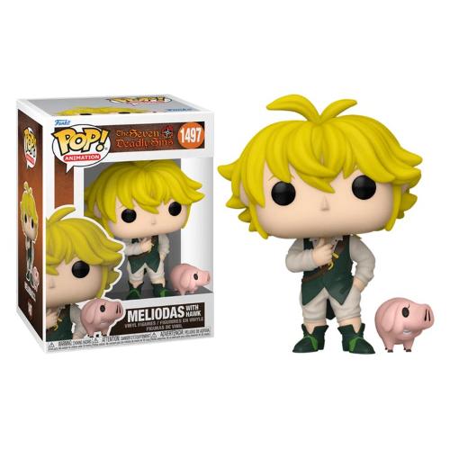 Funko POP ANIMATION The Seven Deadly Sins Meliodas with Hawk 1497 75541