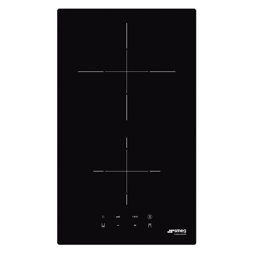 Smeg Piano cottura induzione 2 zone UNIVERSALE Black (30cm) SI2321D