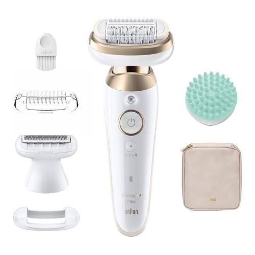 Braun Epilatore SILK EPIL 9 Flex 3in1 White e Gold SES9 071