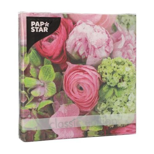 Pap Star Set tovaglioli monouso 20pz 3 Veli Pink Dream CLASSIC 89474