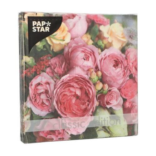 Pap Star Set tovaglioli monouso 20pz 3 Veli Romance Antique CLASSIC 89487