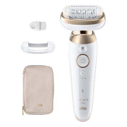 Braun Epilatore SILK EPIL 9 Flex White e Gold SES9 011