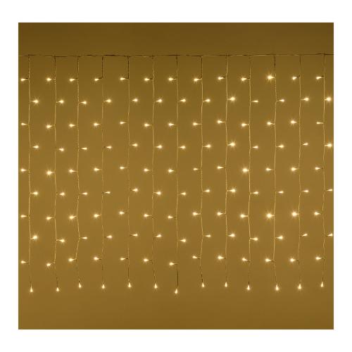 Lotti Tenda luminosa Soft Led con giochi luce XMAS KING (500x100 cm) nr 500 luci Bianco caldo 66281