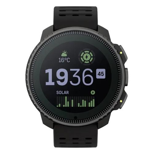 Suunto Smartwatch ( MIP ) ADVENTURE Vertical Steel Solar All black 49 mm SS050978000