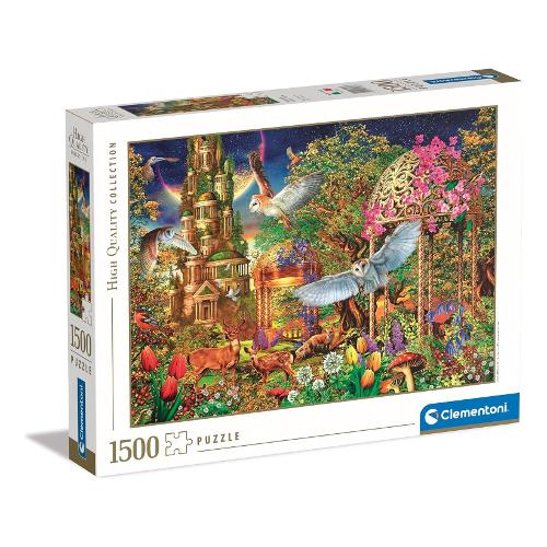 Clementoni Puzzle 1500 pz Woodland Fantasy Garden 18a+ (84,3x59,2cm) HIGH QUALITY COLLECTION 31707