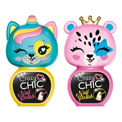 Clementoni Lovely Nail Polishes CRAZY CHIC Assortito 18824