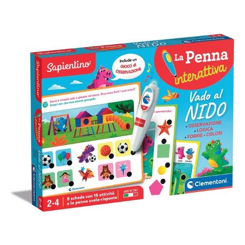 Clementoni Gioco educativo Vado al Nido SAPIENTINO 16457