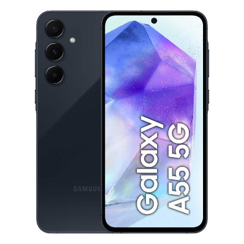 Samsung Smartphone 6,6" GALAXY A55 5G Awesome navy ( 256GB Ram 8GB 5000mAh ) SM A556BZKCEUE
