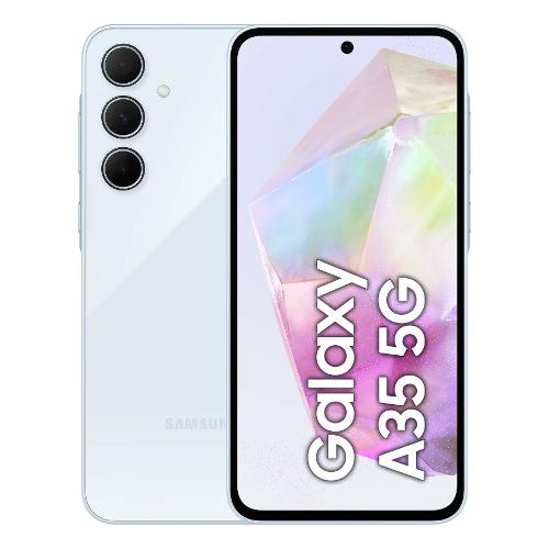 Samsung Smartphone 6,6" GALAXY A35 5G Awesome iceblue 128GB SM A356BLBBEUE Ram 6GB