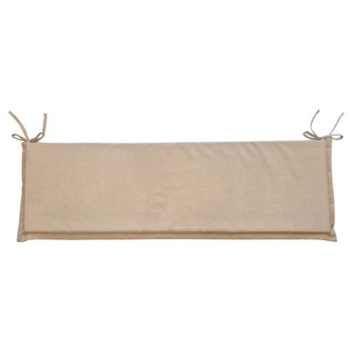 Olibò Cuscino panca misto cotone 3 posti Naturale 29 (148x45x3,5cm) Sfoderabile