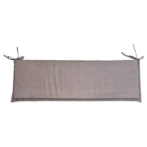 Olibò Cuscino panca misto cotone 3 posti Perla 22 (148x45x3,5cm) Sfoderabile