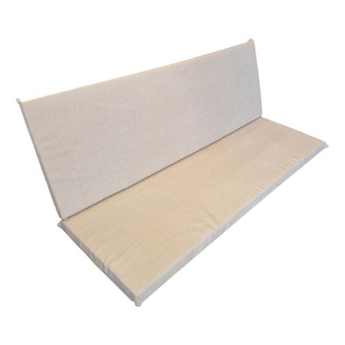 Olibò Cuscino dondolo misto cotone 3 posti Naturale 29 (170x50x6cm)
