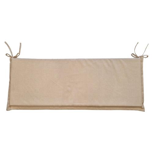 Olibò Cuscino panca misto cotone 2 posti Naturale 29 (115x45x3,5cm) Sfoderabile