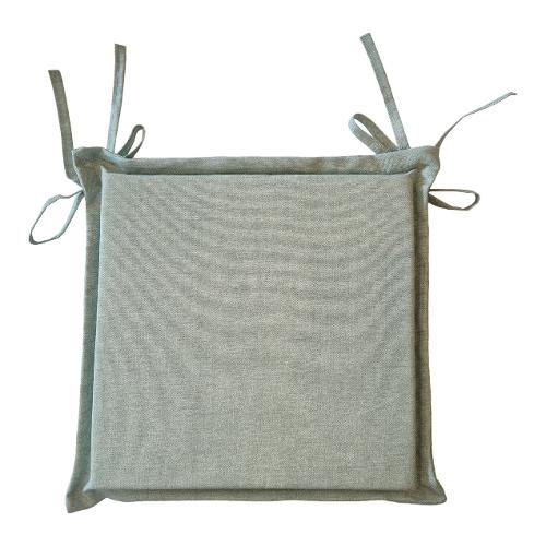 Olibò Cuscino seduta misto cotone Acqua 32 (42x42x4cm) Sfoderabile