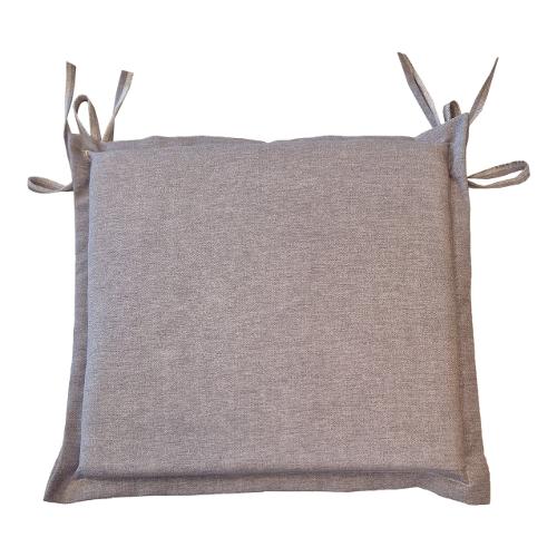 Olibò Cuscino seduta misto cotone Perla 22 (49x52x4cm) Sfoderabile