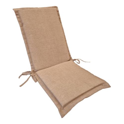 Olibò Cuscino alto misto cotone DINNER Beige 02 Sfoderabile