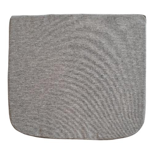 Olibò Cuscino seduta misto cotone Net relax Grigio chiaro 16 (55x50x7cm) Sfoderabile