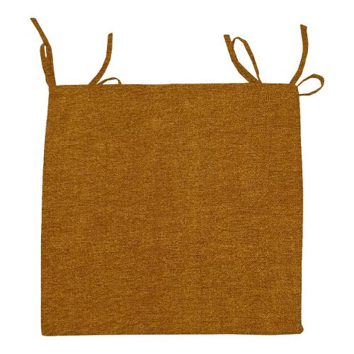 Olibò Cuscino seduta misto cotone Oro 30 (40x40x5cm) Sfoderabile