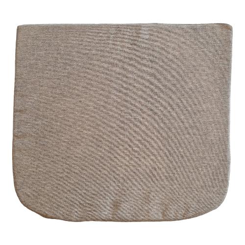 Olibò Cuscino seduta misto cotone Net relax Beige 00 (55x50x7cm) Sfoderabile