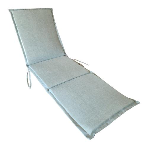 Olibò Cuscino lettino misto cotone Acqua 32 (56x180x3,5cm) Sfoderabile